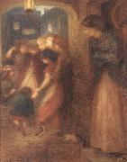 Dante Gabriel Rossetti The Gate Memory china oil painting artist